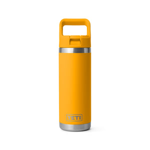Yeti Rambler 18oz Straw Bottle Beekeeper