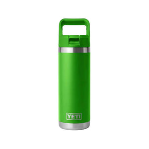 Yeti Rambler 18oz Straw Bottle Canopy Green