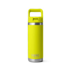 Yeti Rambler 18oz Straw Bottle Firefly Yellow