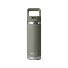 Yeti Rambler 18oz Straw Bottle Pampa Green