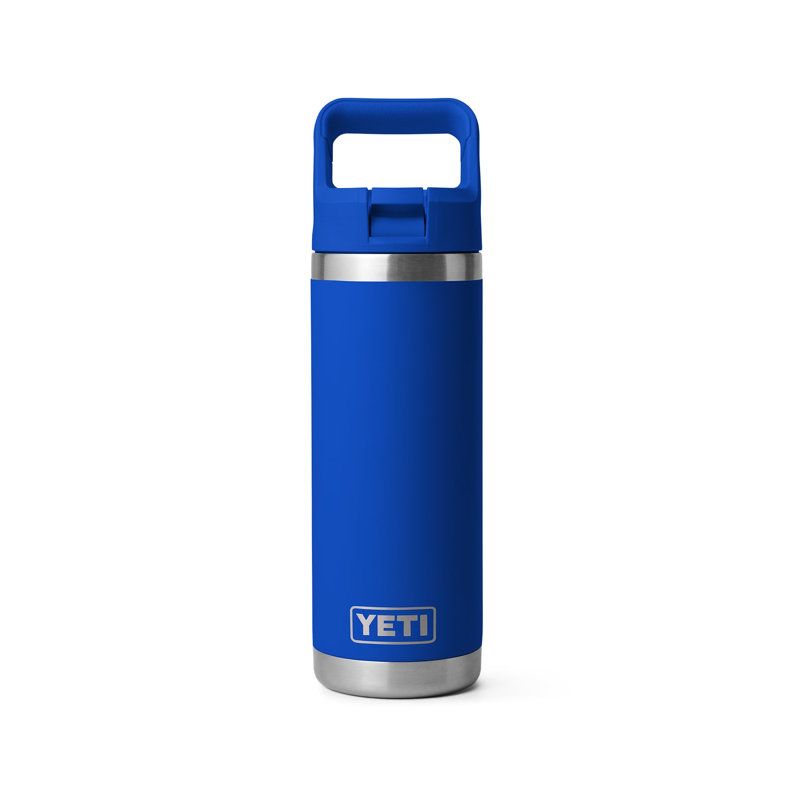 Yeti Rambler 18oz Straw Bottle Royal Blue