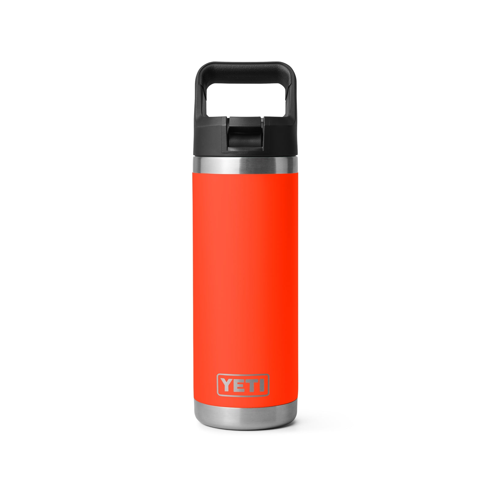 Yeti Rambler 18oz Straw Bottle Solar Flare