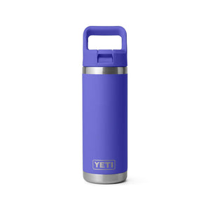 Yeti Rambler 18oz Straw Bottle Ultramarine Violet