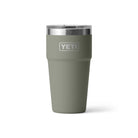Yeti Rambler 20oz Stackable Cup Pampa Green