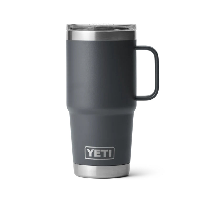 Yeti Rambler 20oz Travel Mug Charcoal