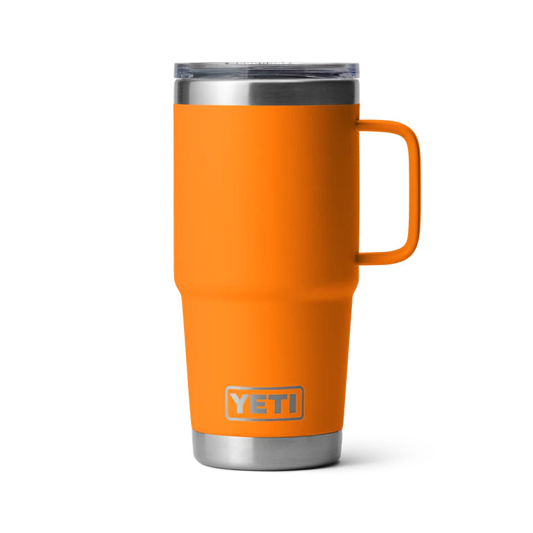 Yeti Rambler 20oz Travel Mug King Crab Orange