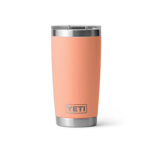 Yeti Rambler 20oz Tumbler w/ MagSlider Lid Lowdown Peach