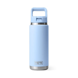 Yeti Rambler 26oz Straw Bottle Big Sky Blue