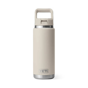 Yeti Rambler 26oz Straw Bottle Cape Taupe