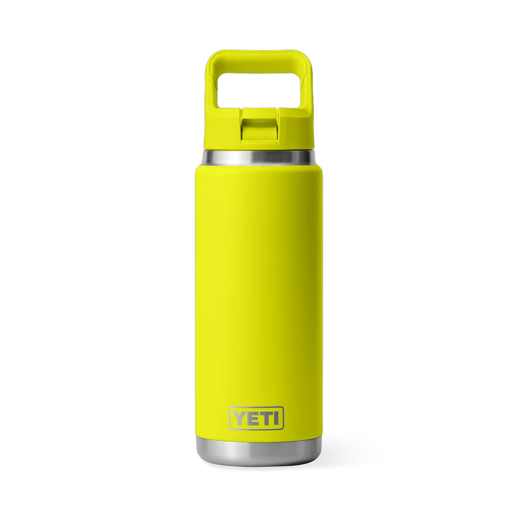 Yeti Rambler 26oz Straw Bottle Firefly Yellow