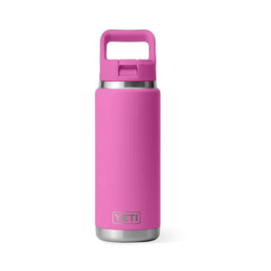 Yeti Rambler 26oz Straw Bottle Wildflower Fuchsia