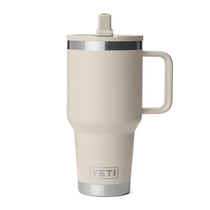Yeti Rambler 30oz Travel Straw Mug Cape Taupe
