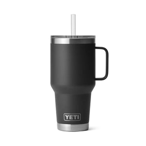 Yeti Rambler 35oz Mug With Straw Lid Black