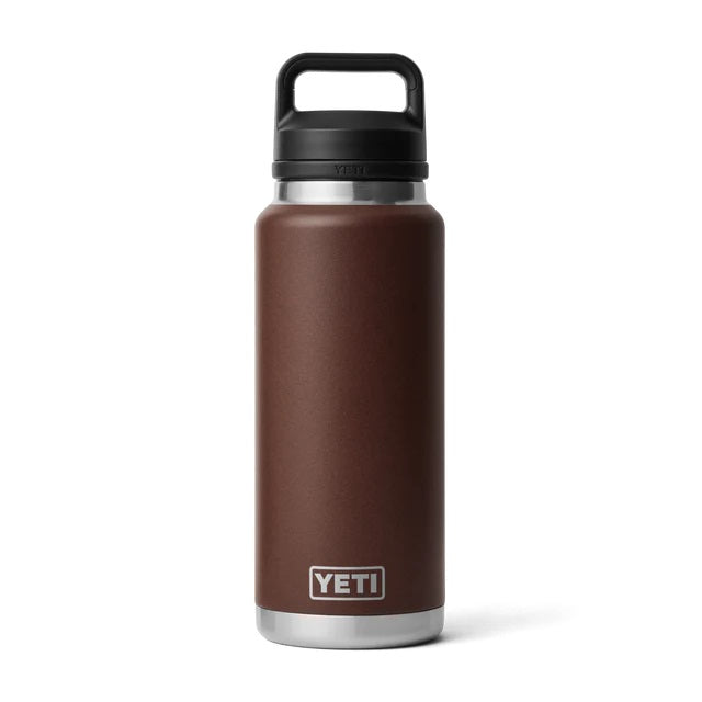 Yeti Rambler 36oz Bottle Wetlands Brown