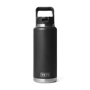Yeti Rambler 36oz Straw Bottle Black