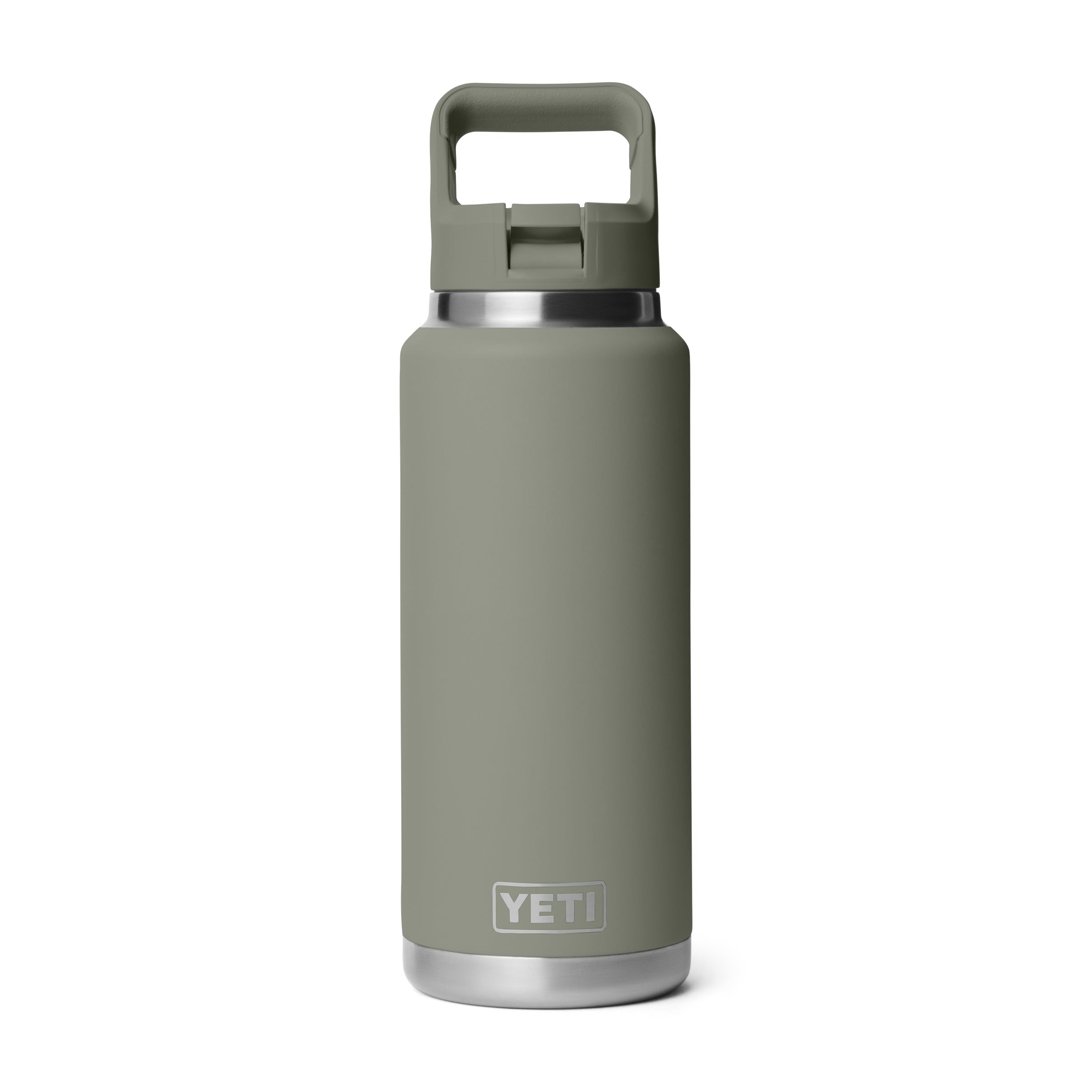 Yeti Rambler 36oz Straw Bottle Pampa Green