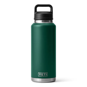 Yeti Rambler 46oz Bottle Black Forest Green