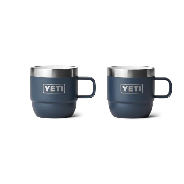 Yeti Rambler 6oz Stackable Mug 2 Pack Navy