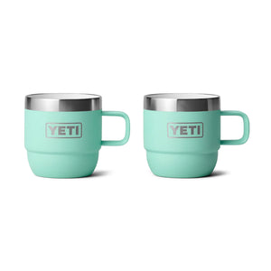 Yeti Rambler 6oz Stackable Mug 2 Pack Seafoam