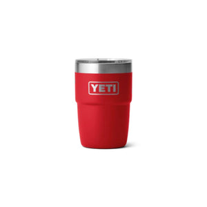 Yeti Rambler 8oz Cup Stackable Magslide Rescue Red