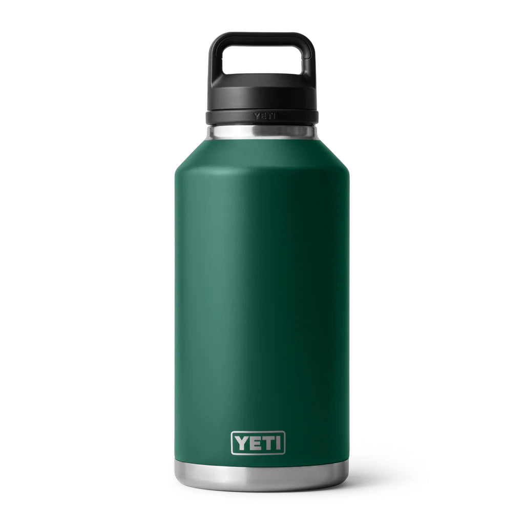 Yeti Rambler Bottle 64oz Black Forrest Green