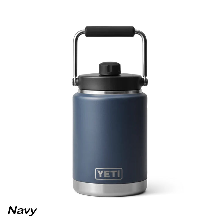 Yeti Rambler Half Gallon Jug Navy