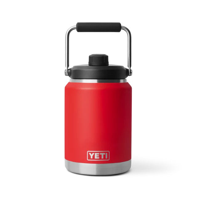 Yeti Rambler Half Gallon Jug Rescue Red