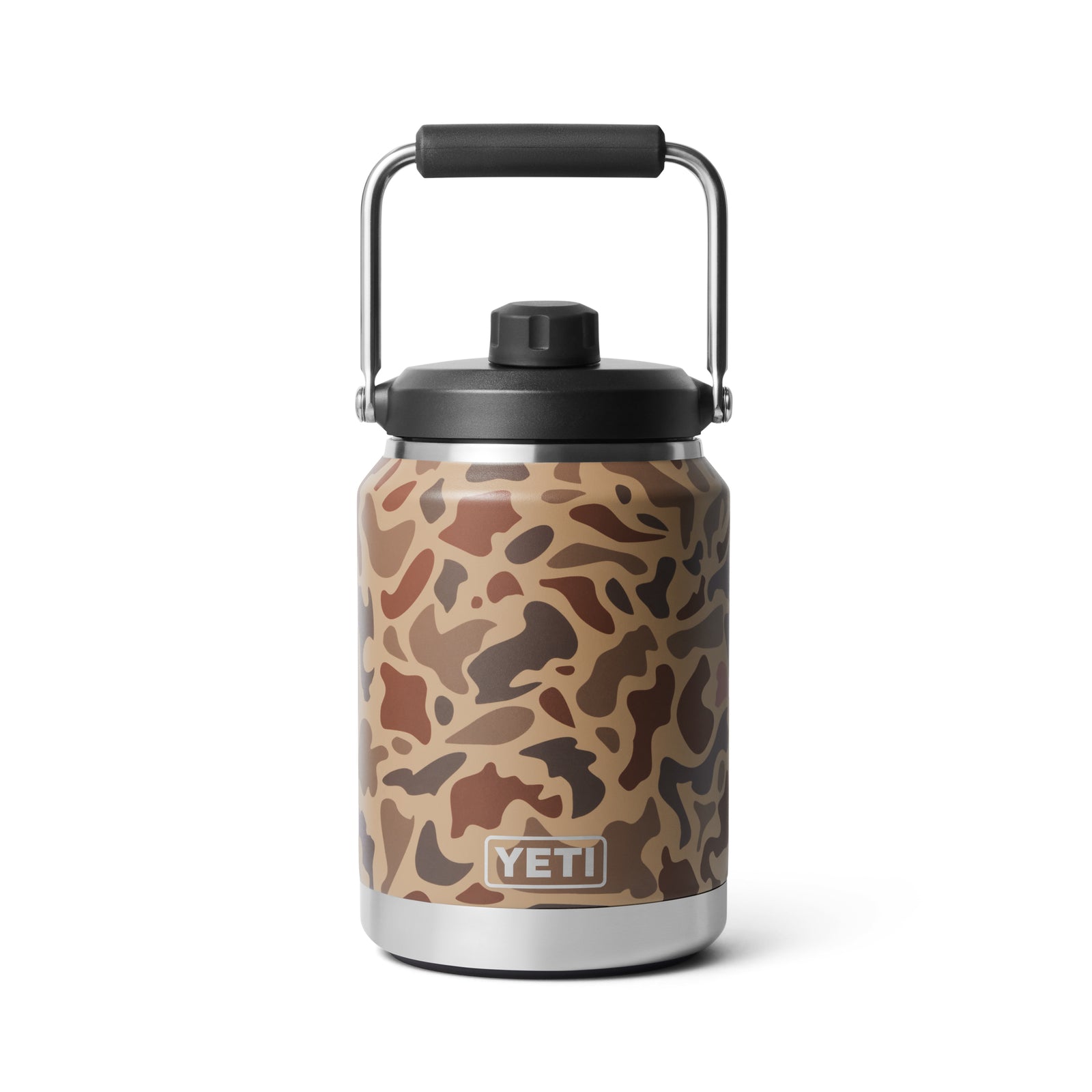Yeti Rambler Half Gallon Jug Wetlands Camo