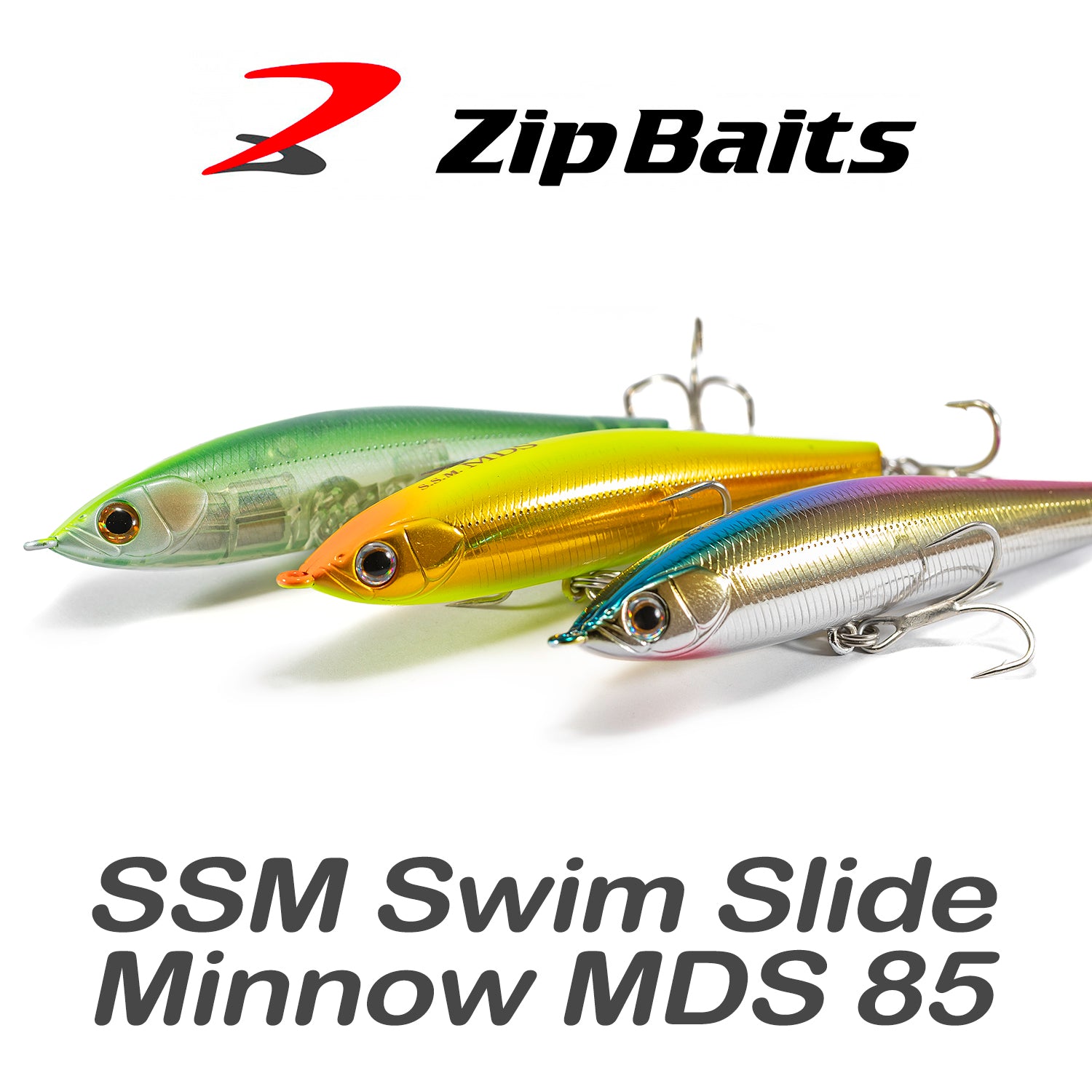 Zipbaits SSM Slide Swim Minnow 85MDS - Compleat Angler Nedlands