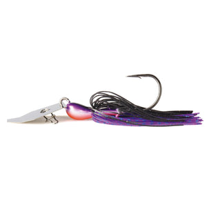 Zman Chatterbait Big Blade 1/2oz Purple Black