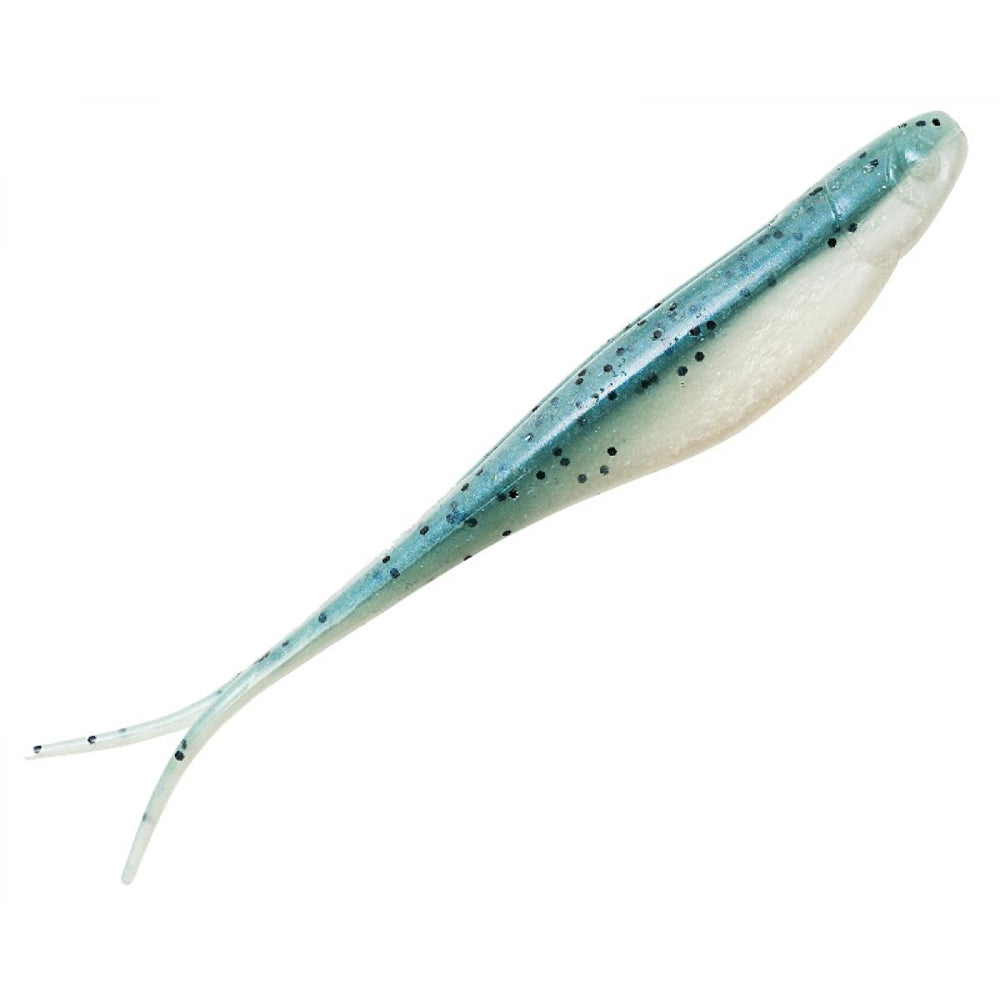 Zman Scented Jerk ShadZ 5in Nuked Pilchard Glow