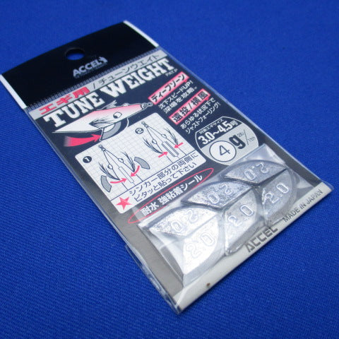 Accel Egi Tune Weights detail view