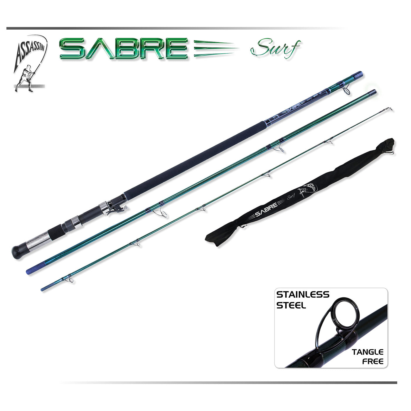 Assassin Surf Rods Assassin Rods - Compleat Angler Nedlands Pro Tackle