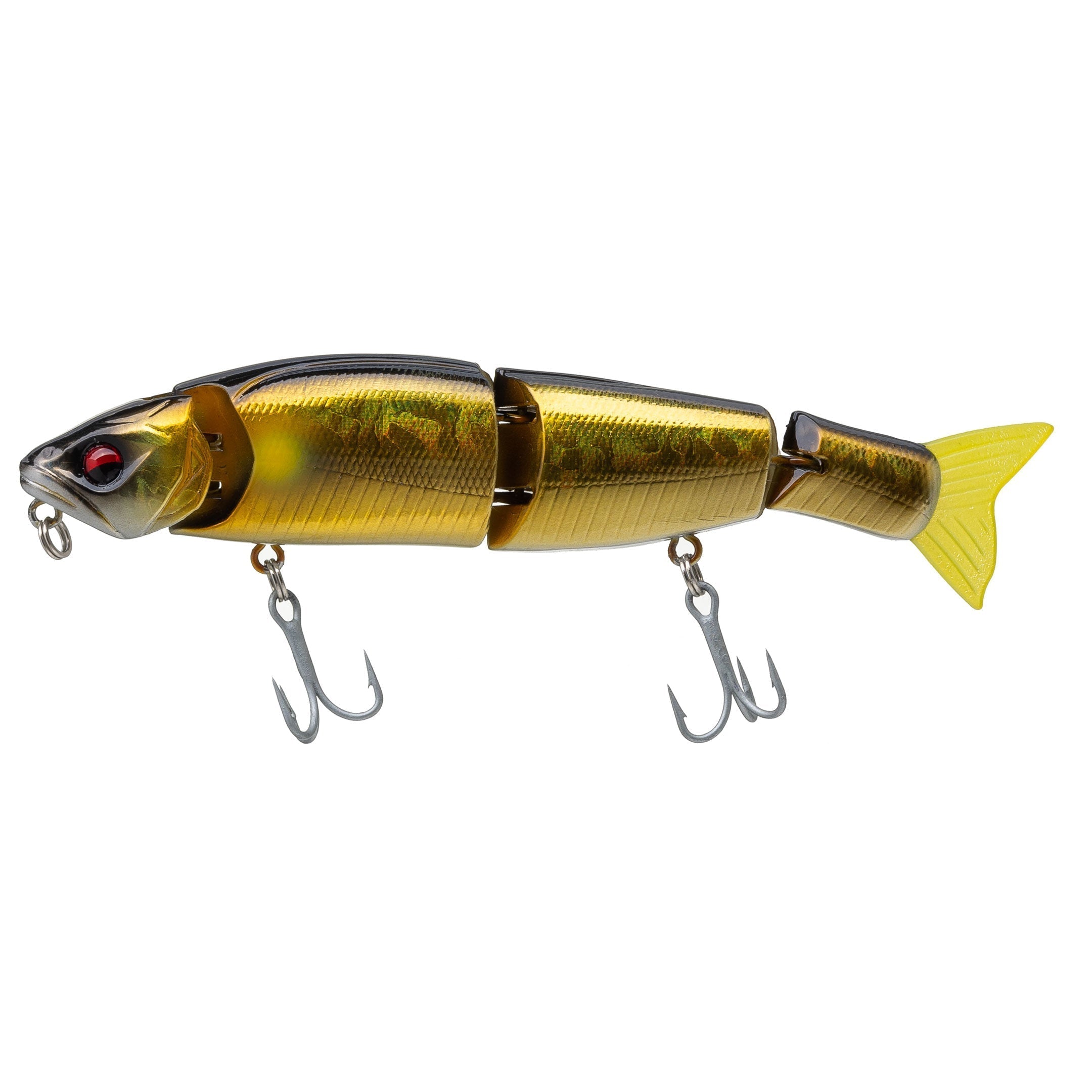 Bite Science BioBait Jointed Swimbait 150mm in Black Gold - jointed swimbait lure