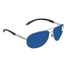 Costa Del Mar Wingman 580P polarised sunglasses front view palladium blue mirror
