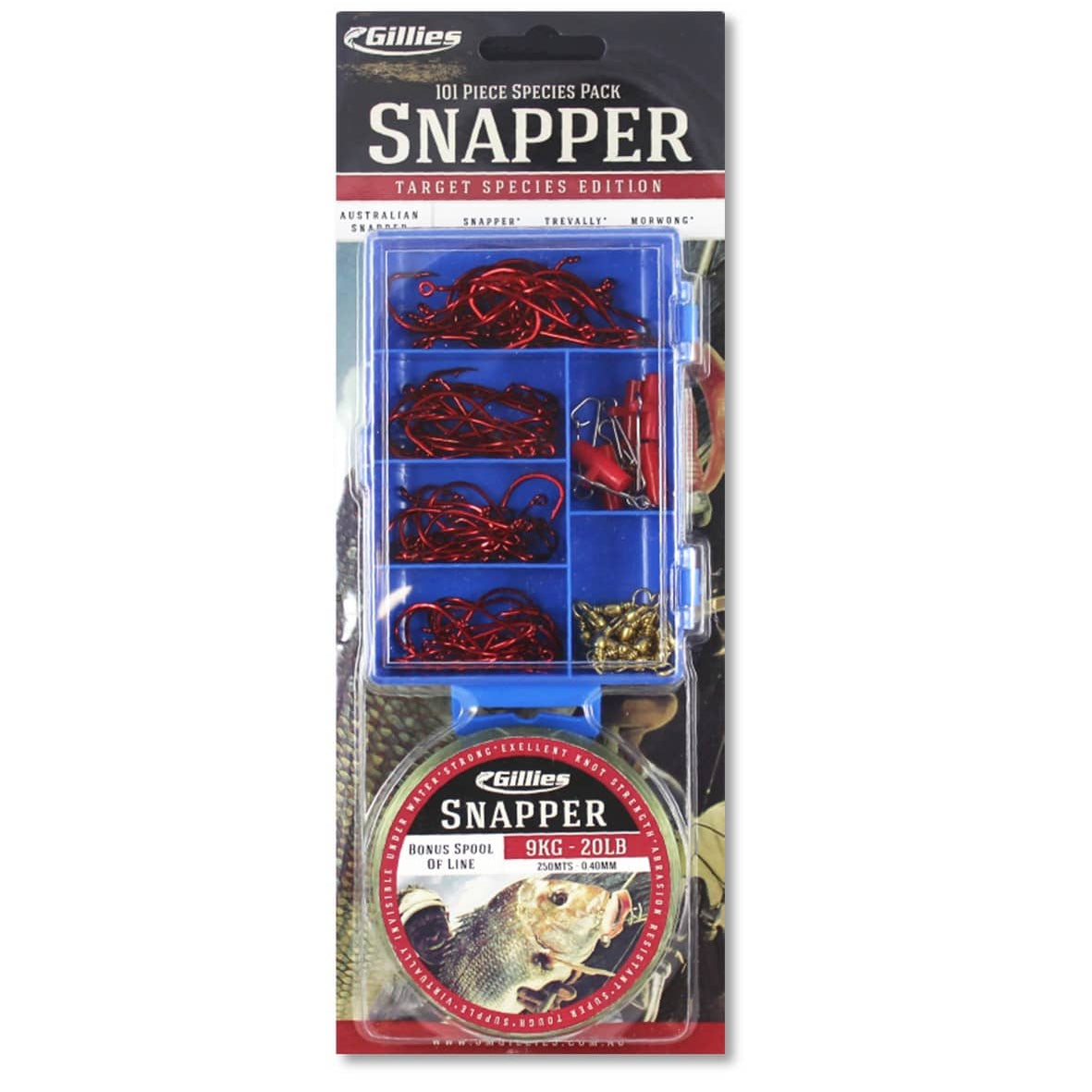 Gillies Species Pack - Snapper