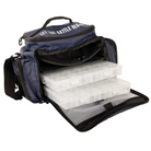 Penn SW Tournament Tackle Bag open with trays