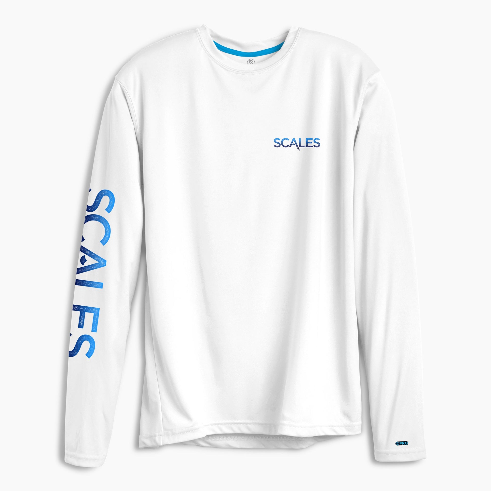 Scales Gear Pro Performance Every Degree Crew White Shirt - Front View
