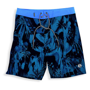 Scales Gear Paradise Drip Boardshorts - Front View