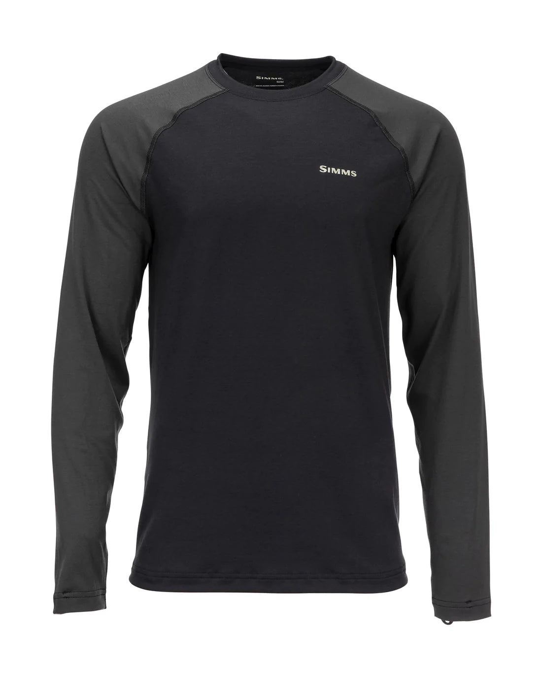 Simms M's Lightweight Baselayer Top - Black