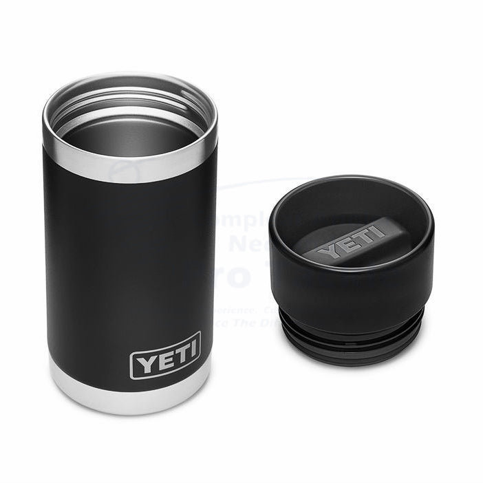 Yeti Rambler 12oz Bottle With HotShot Cap Black