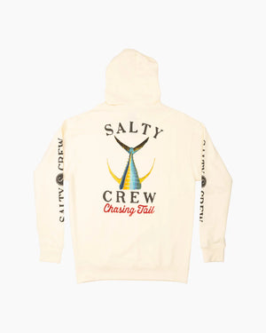 Salty Crew Tailed Hood Fleece Ivory Back