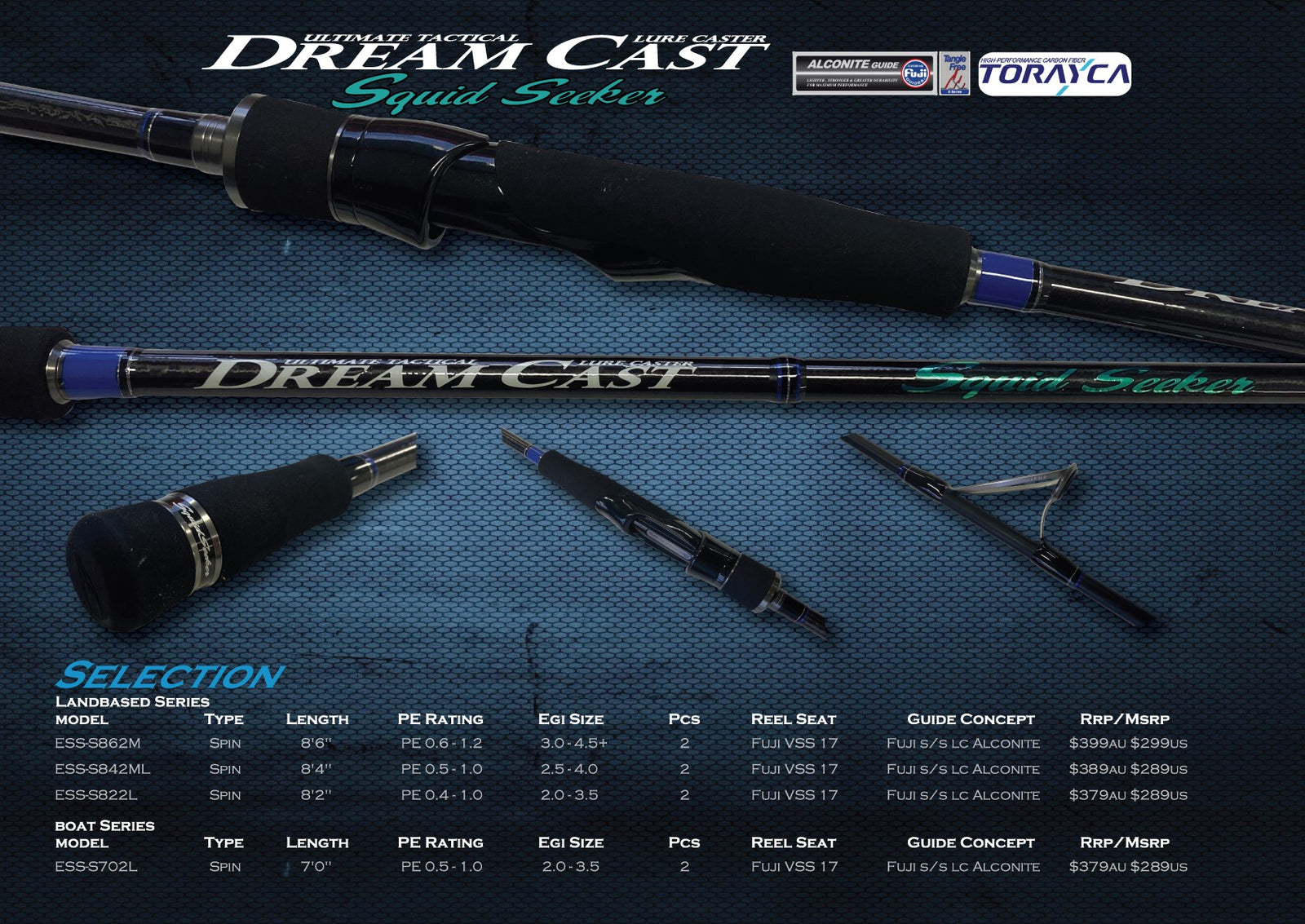 Ocean's Legacy Rods - Compleat Angler Nedlands Pro Tackle