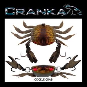 Cranka Crab 65mm 9.5g - Compleat Angler Nedlands