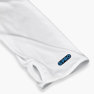 Scales Gear Pro Performance Every Degree 2 Hooded White Shirt - Sleeve Detail