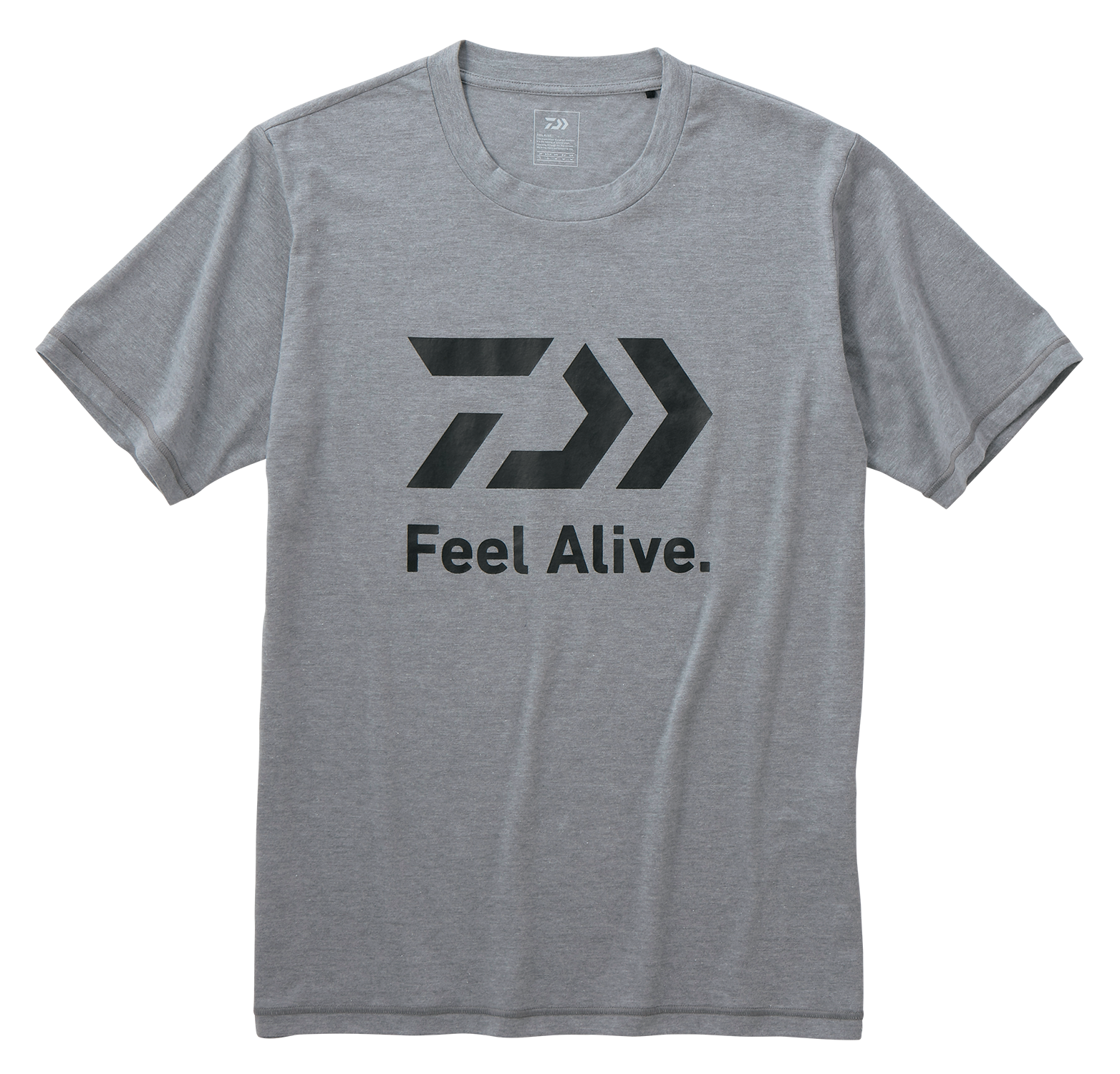 Daiwa Feel Alive Short Sleeve T-Shirt Grey