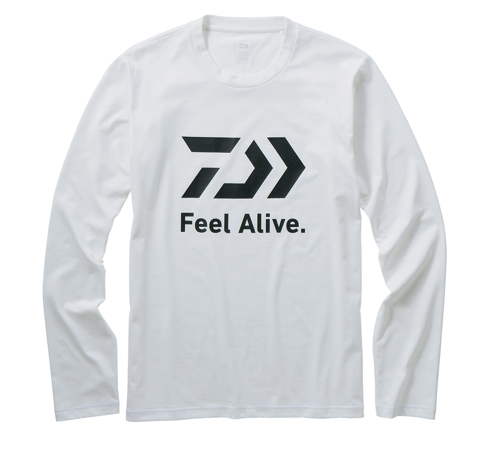 Daiwa Feel Alive Long Sleeve T-Shirt White