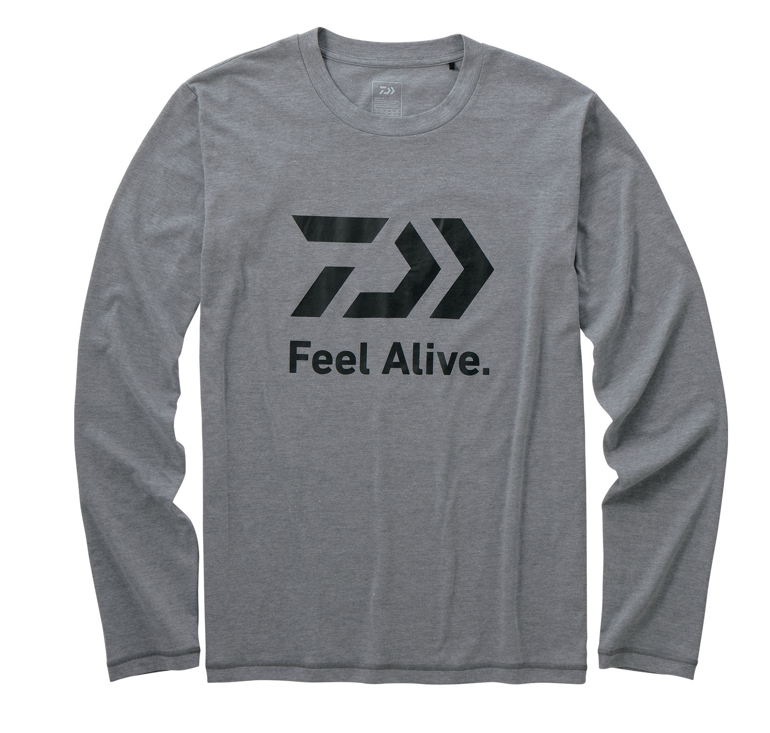 Daiwa Feel Alive Long Sleeve T-Shirt Grey
