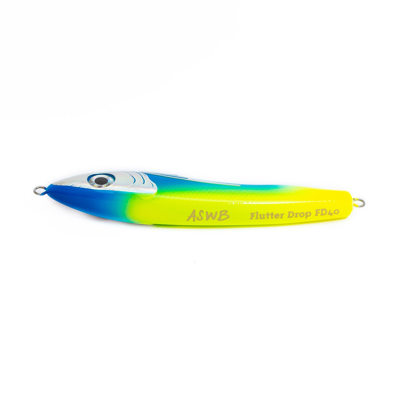 ASWB Flutter Drop 40 Sinking Stickbait Fusilier Back
