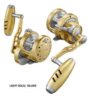 Maxel Rage 60H Light Gold / Silver Slow Pitch Jigging Reel